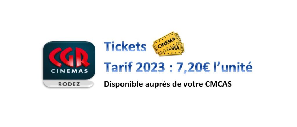 nouveau tarif ciné 2023